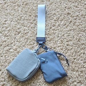 Double Pouch Keychain